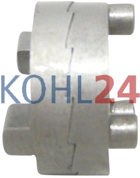 Rasten-Kupplung Kuppelteil zur Schraubenfeder / Kuppelteil im Ritzel für BJH1,8/12...-Serie Bosch DKH12/5X DKH12/7X Außendurchmesser 18.00 mm rechtsdrehend